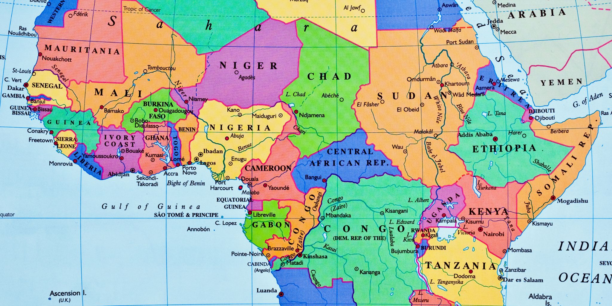Mapa de África